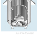 Réservoir de cristallisation de type W avec isolation et veste